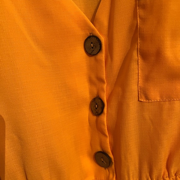 New Womens peplum blouse size lg - Picture 3 of 4